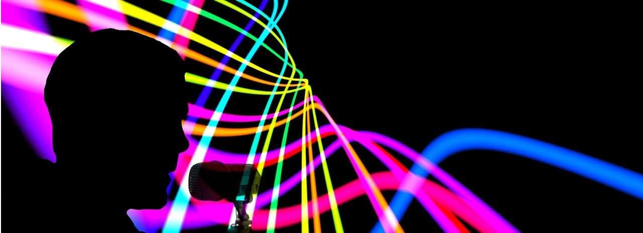 Presenter Radio Station illustration